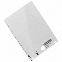 Phoenix Contact - 0800458 - LABEL CARD 20 X 8 WHITE
