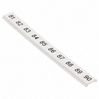 Phoenix Contact - 1051029:0081 - ZACK STRIP 10-SECTION WHITE