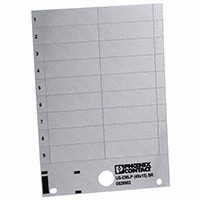 Phoenix Contact - 0828902 - LABEL CARD SILVER