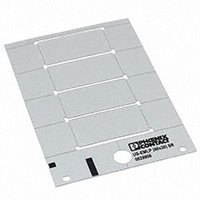 Phoenix Contact - 0828906 - PLASTIC LABEL CARD SILVER