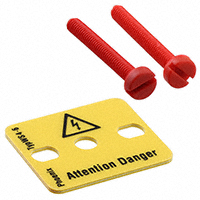 Phoenix Contact - 1004209 - WARNING PLATE W/2 PLASTIC SCREWS