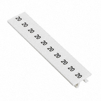 Phoenix Contact - 1050033:0020 - ZACK MARKER STRIP LABEL HORIZON