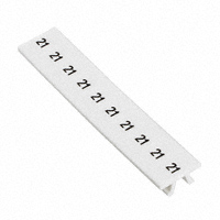 Phoenix Contact - 1050033:0021 - ZACK MARKER STRIP LABEL HORIZON