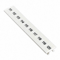 Phoenix Contact - 1051016:0111 - ZACK STRIP 10-SECTION WHITE