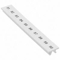 Phoenix Contact - 1051016:0081 - ZACK STRIP 10-SECTION WHITE