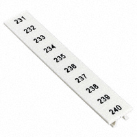 Phoenix Contact - 1051016:0231 - ZACK STRIP 10-SECTION WHITE