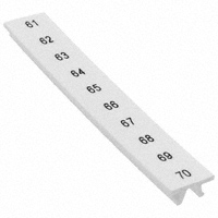 Phoenix Contact - 1051029:0061 - ZACK STRIP 10-SECTION WHITE