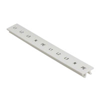 Phoenix Contact - 1052413 - ZACK STRIP UNPRINTED HORIZ WHITE