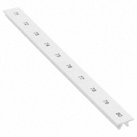 Phoenix Contact - 1053014:0071 - ZACK STRIP 10-SECTION WHITE