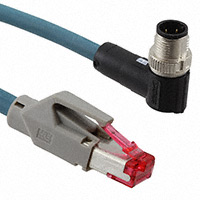 Phoenix Contact - 1408742 - NETWORK CABLE 4POS M12-RJ45