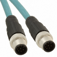 Phoenix Contact - 1408748 - NTWRK CBL 8POS .5M M12-M12 CDE A