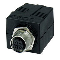 Phoenix Contact - 1414398 - CONN SOCKET 4POS STR M12 T/H