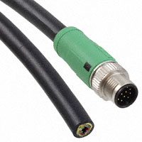 Phoenix Contact - 1430064 - CABLE 12POS BLK SHIELD STR 5M