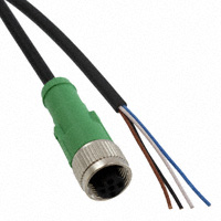 Phoenix Contact - 1431681 - CABLE 4POS M12 SOCKET-WIRE 5M