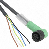 Phoenix Contact - 1442780 - CABLE 5POS R/A SOCKET 10M