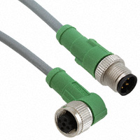 Phoenix Contact - 1454532 - CABLE 5POS PLUG-R/A SOCKET 1.5M