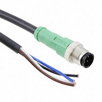 Phoenix Contact - 1509445 - POWER CABLE 4POS STR PLUG M12 2M