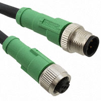 Phoenix Contact - 1509555 - CABLE 4POS M12 PLUG-SOCKET 2M