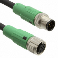 Phoenix Contact - 1518407 - CABLE 5POS M12 PLUG-SOCKET 0.3M