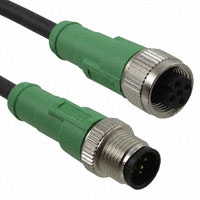 Phoenix Contact - 1681606 - CABLE 5POS M12 PLUG-SOCKET 1.5M