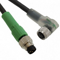Phoenix Contact - 1682016 - CABLE 3POS M8 PLUG-R/A SOCKET 3M