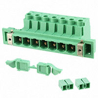 Phoenix Contact - 1703506 - TERM BLK HDR 7POS 2PC SNAP GREEN