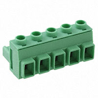 Phoenix Contact - 1714304 - TERM BLOCK PLUG 5POS STR 7.62MM