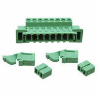 Phoenix Contact - 1716564 - TERM BLK HDR 8POS 2PC SNAP GREEN