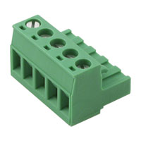 Phoenix Contact - 1752399 - TERM BLOCK PLUG 5POS STR 5.08MM