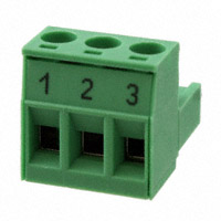 Phoenix Contact - 1765344 - TERM BLOCK PLUG 3POS STR 5MM