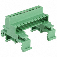 Phoenix Contact - 1765768 - TERM BLK PLUG 10POS 29.1MM GREEN