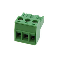 Phoenix Contact - 1779990 - TERM BLOCK PLUG 3POS STR 5.08MM