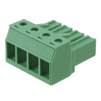 Phoenix Contact - 1804920 - TERM BLOCK PLUG 4POS STR 7.62MM