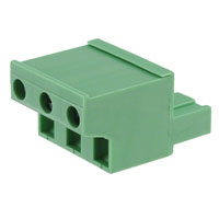 Phoenix Contact - 1806122 - TERM BLOCK PLUG 3POS STR 7.62MM
