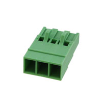 Phoenix Contact - 1808829 - TERM BLOCK PLUG 3POS STR 5.08MM