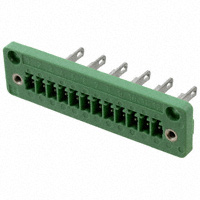 Phoenix Contact - 1829439 - TERM BLK HDR 12POS SCREW MNT GRN
