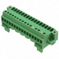 Phoenix Contact - 1833014 - TERM BLK PLUG 16POS 27.8MM GREEN