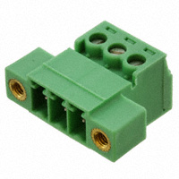 Phoenix Contact - 1858044 - TERM BLOCK PLUG 3POS STR 3.81MM