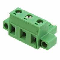 Phoenix Contact - 1858772 - TERM BLOCK PLUG 3POS STR 7.62MM