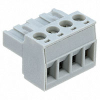 Phoenix Contact - 1878037 - TERM BLOCK PLUG 4POS STR 5MM