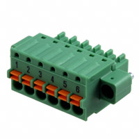 Phoenix Contact - 1892880 - TERM BLOCK PLUG 6POS STR 3.81MM