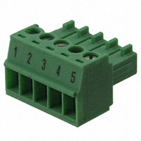 Phoenix Contact - 1900507 - TERM BLOCK PLUG 5POS STR 3.5MM