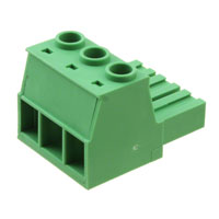 Phoenix Contact - 1913510 - TERM BLOCK PLUG 3POS STR 10.16MM
