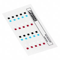 Phoenix Contact - 1965458 - MARKER CARD 4-COLOR 5.08MM PITCH