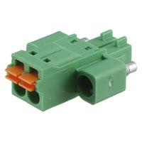 Phoenix Contact - 1966091 - TERM BLOCK PLUG 2POS STR 3.5MM