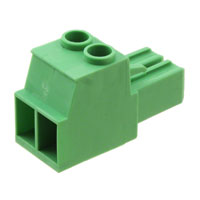 Phoenix Contact - 1975587 - TERM BLOCK PLUG 2POS STR 7.62MM