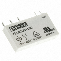 Phoenix Contact - 2961150 - RELAY GEN PURPOSE SPDT 6A 12V
