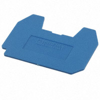 Phoenix Contact - 3025309 - END COVER BLUE