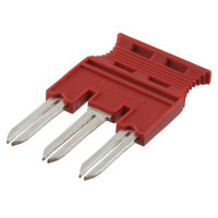Phoenix Contact - 3033803 - CONN JUMPER TERM BLK 3POS RED