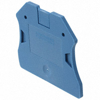 Phoenix Contact - 3047235 - END COVER BLUE